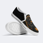 Sun Panther And Starry Sky Slip On Shoes_04