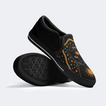 Sun Panther And Starry Sky Slip On Shoes_09