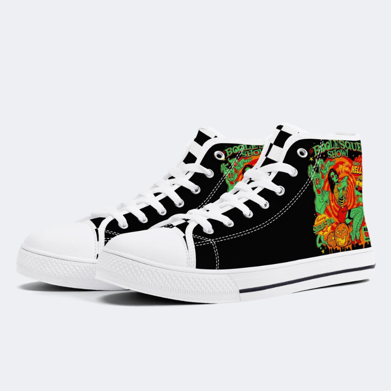 The Boole Sque Show High Top Canvas