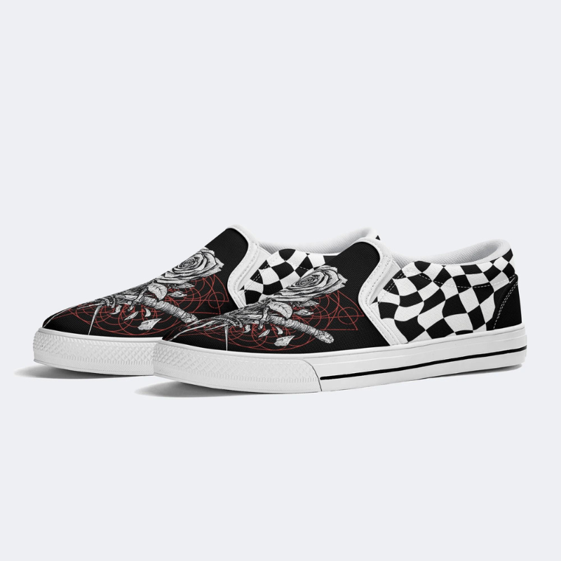 Thorn Rose Slip On Shoes Factory Direct Sales
