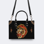 Three-eyed Tiger Print Handbag Factory Direct Sales