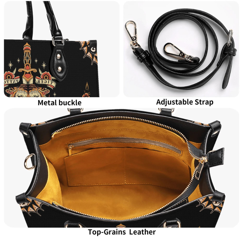 Tiger Head On Dagger Handbag Factory Direct Sales