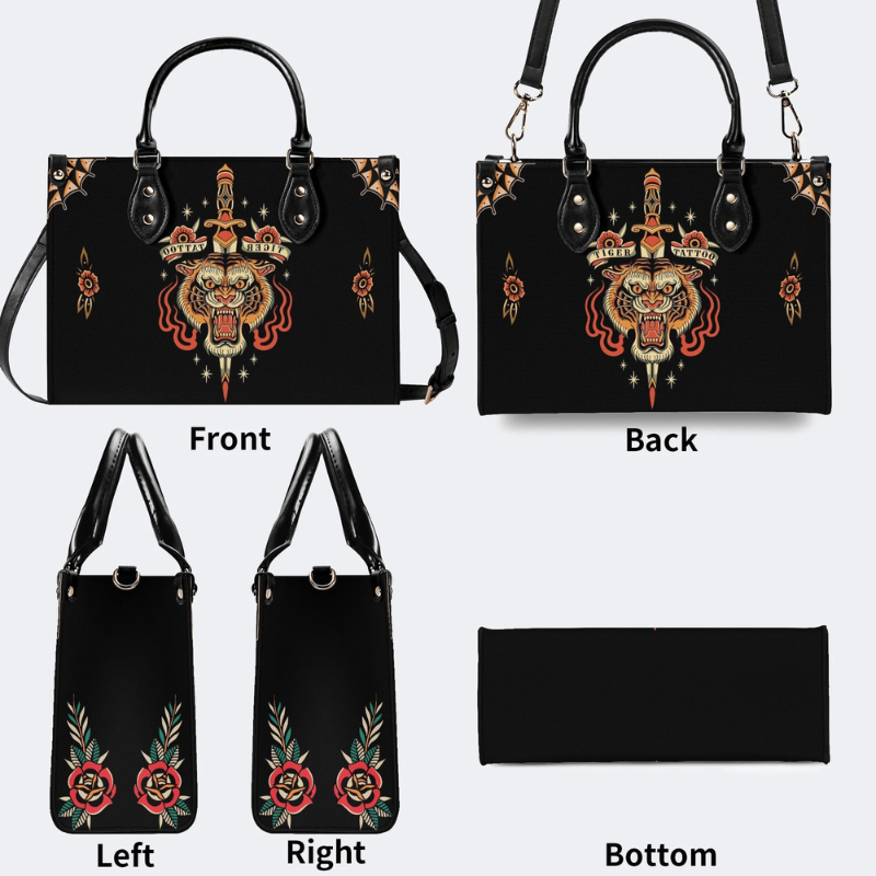 Tiger Head On Dagger Handbag Factory Direct Sales