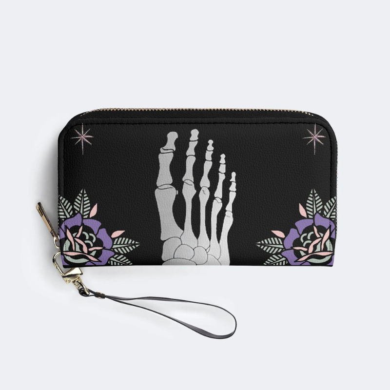 Toe Bone Printing Leather Wallet Factory Direct Sales_02