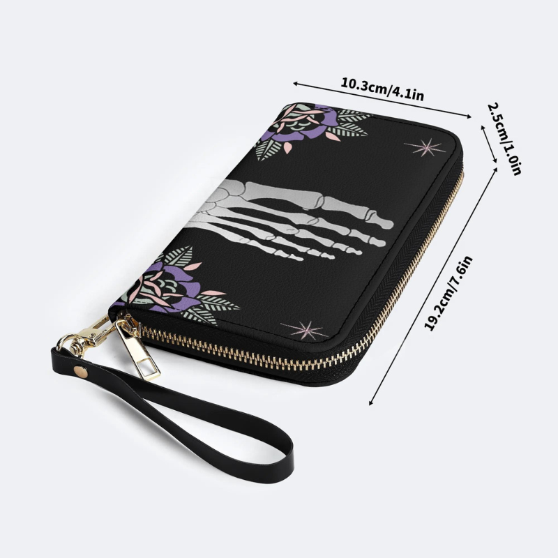Toe Bone Printing Leather Wallet Factory Direct Sales_06