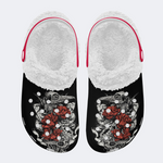 Vintage Crow And Roses Slippers/Sandals Factory Direct Sales