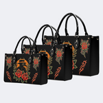 Vintage Crow Man Print Handbag Factory Direct Sales_13