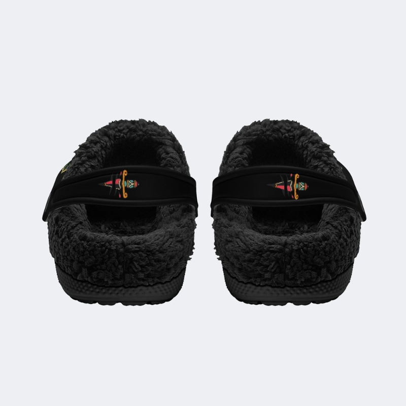 Vintage Crow Man Print Slippers/Sandals Factory direct sales_03