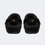 Vintage Crow Man Print Slippers/Sandals Factory direct sales_03