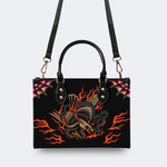 Vintage Eagle Catching Snake Handbag Factory Direct Sales_03