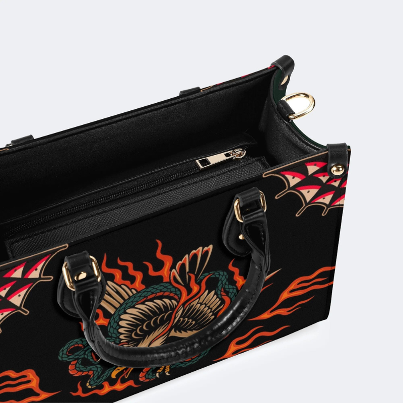 Vintage Eagle Catching Snake Handbag Factory Direct Sales_12