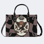 Vintage Eagle Day Print Handbag Factory Direct Sales