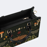 Vintage Moth And Snake Print Handbag Factory Direct Sales_10