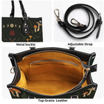 Vintage Moth And Snake Print Handbag Factory Direct Sales_11