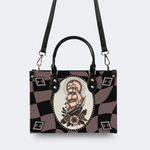 Vintage Sailboat Print Handbag Factory Direct Sales