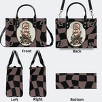 Vintage Sailboat Print Handbag Factory Direct Sales_10
