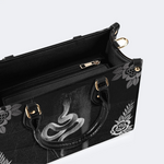 Vintage Snake Print Handbag Factory Direct Sales_11