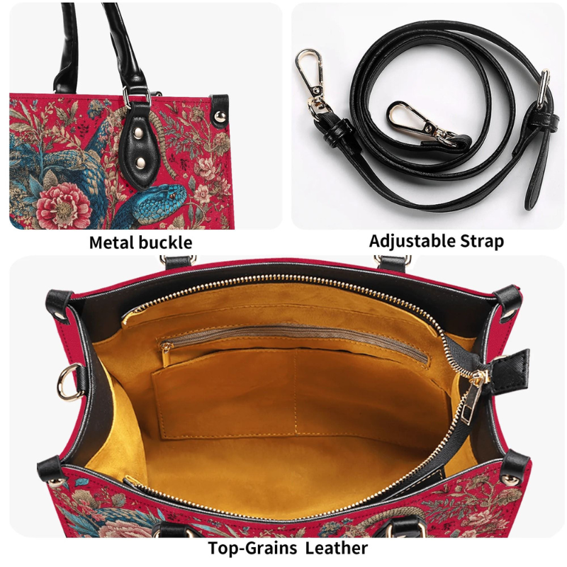 Viper In The Flowers Handbag Factory Direct Sales_12