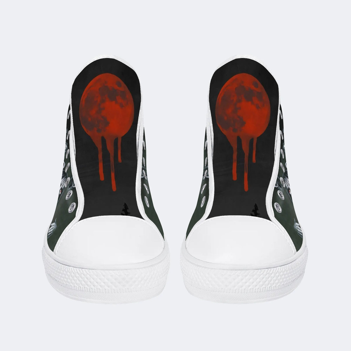 Night Horror - High Top Canvas