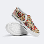 Red Love Heart - Slip On Shoes