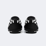 Blue Gradient Skeleton Toes Skull - Slip On Shoes