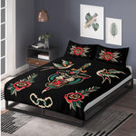 Old School Tiger Print - Three Piece Bedding Set