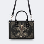 Undead Tree Skull Rose Print Handbag Factory Direct Sales