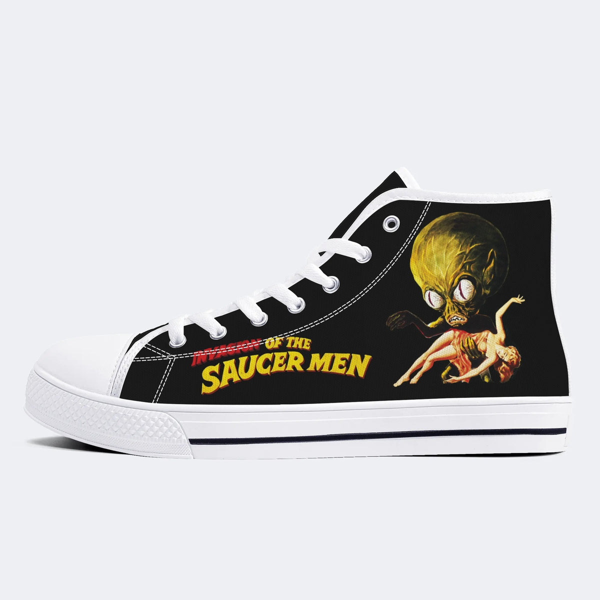 Saucer Man - High Top Canvas