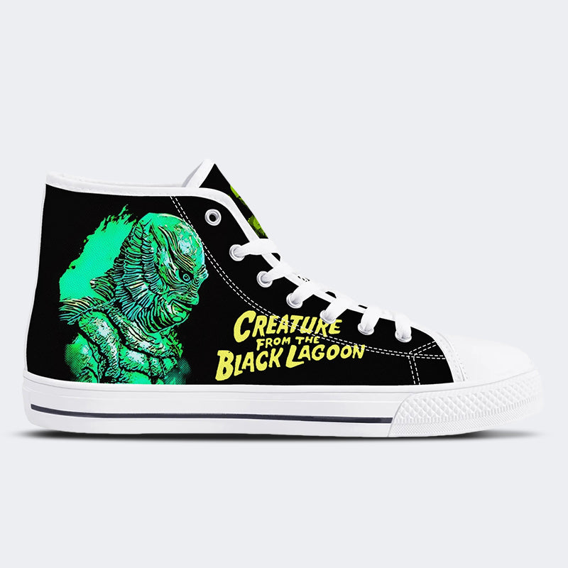 Unisex Horror Creature - High Top Canvas