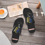 Horror Movie Vintage Graphic Print - Flip Flops