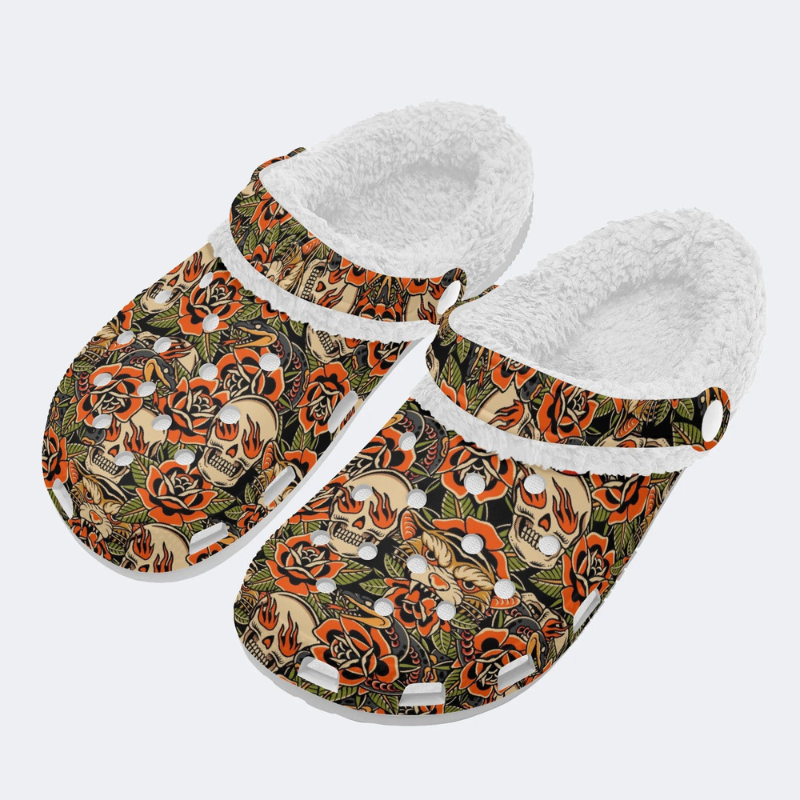 Ancient Totem Print Slippers/Sandals