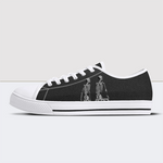 It’ll Pass Skull Low Top Canvas Shoes