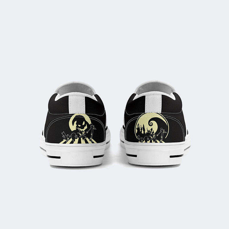 The Nightmare Print - Slip On Shoes