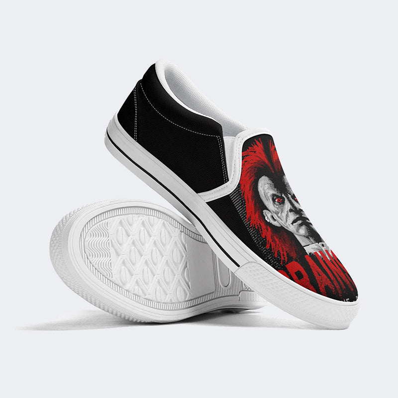 Unisex Horror Print - Slip On Shoes