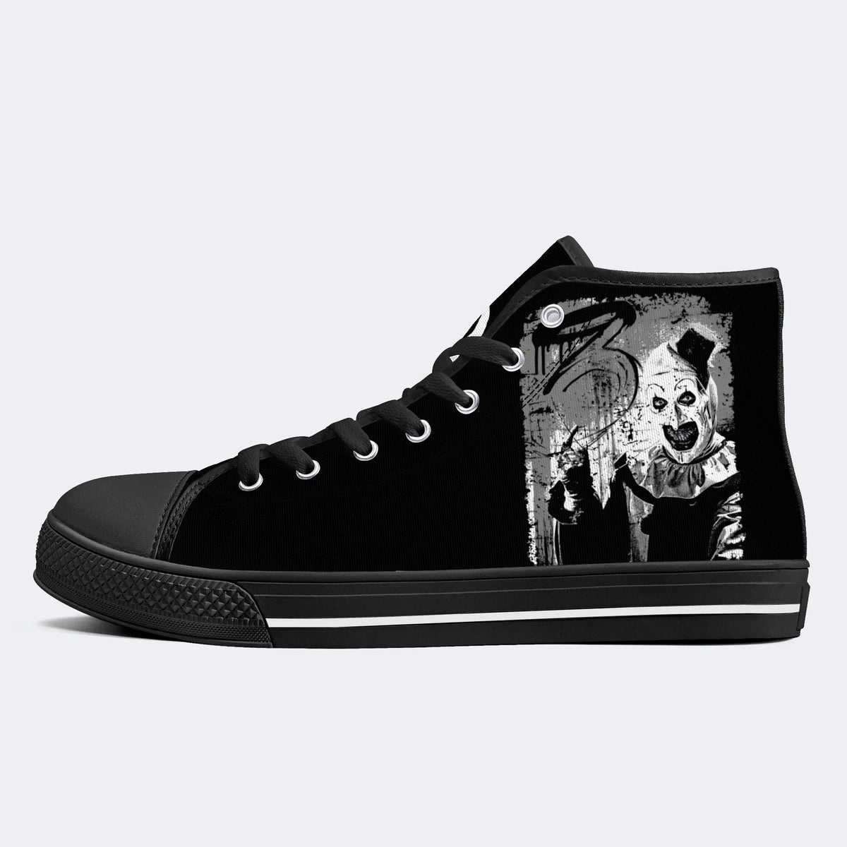 Unisex Horror Print - High Top Canvas