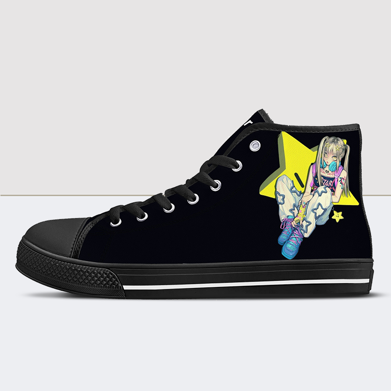 STAR High Top Canvas Shoes