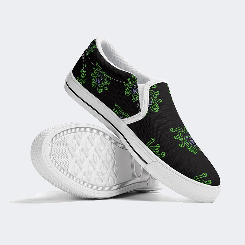 Medusa Print - Slip On Shoes