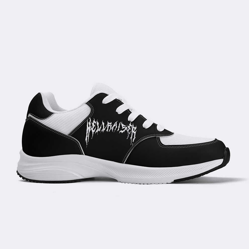 Unisex Black Metal Pinhead Print - Athletic Shoes