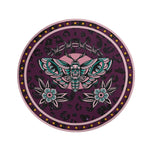 Death Moth Vintage Print - Floor Mat