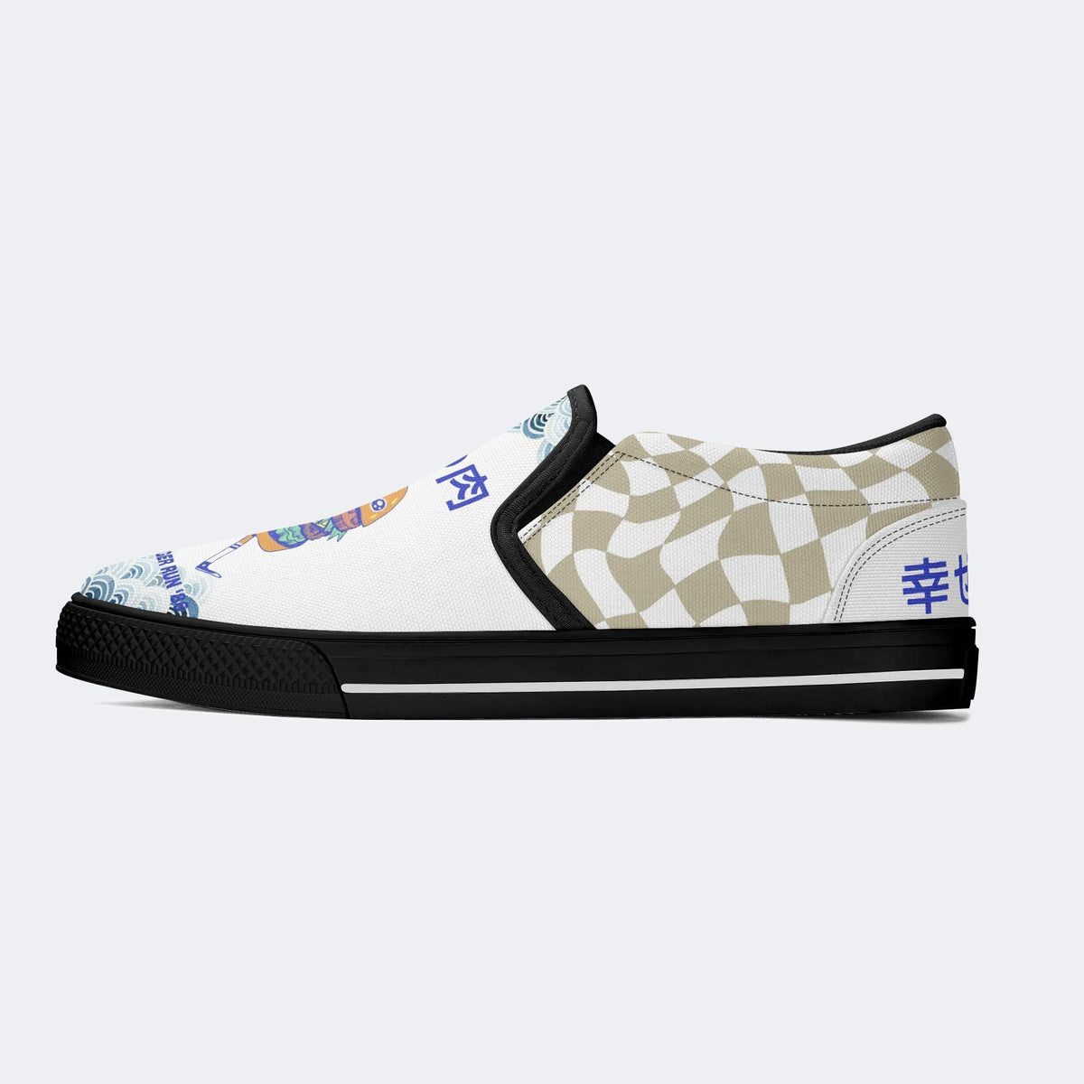 Burgerman Print - Slip On Shoes