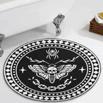 Death Moth Vintage Print - Floor Mat