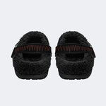 Grim Skeleton Crew - Fur Lined Slippers/Sandals