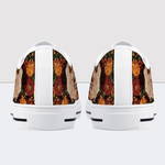 Marigold Skull Low Top Canvas Shoes