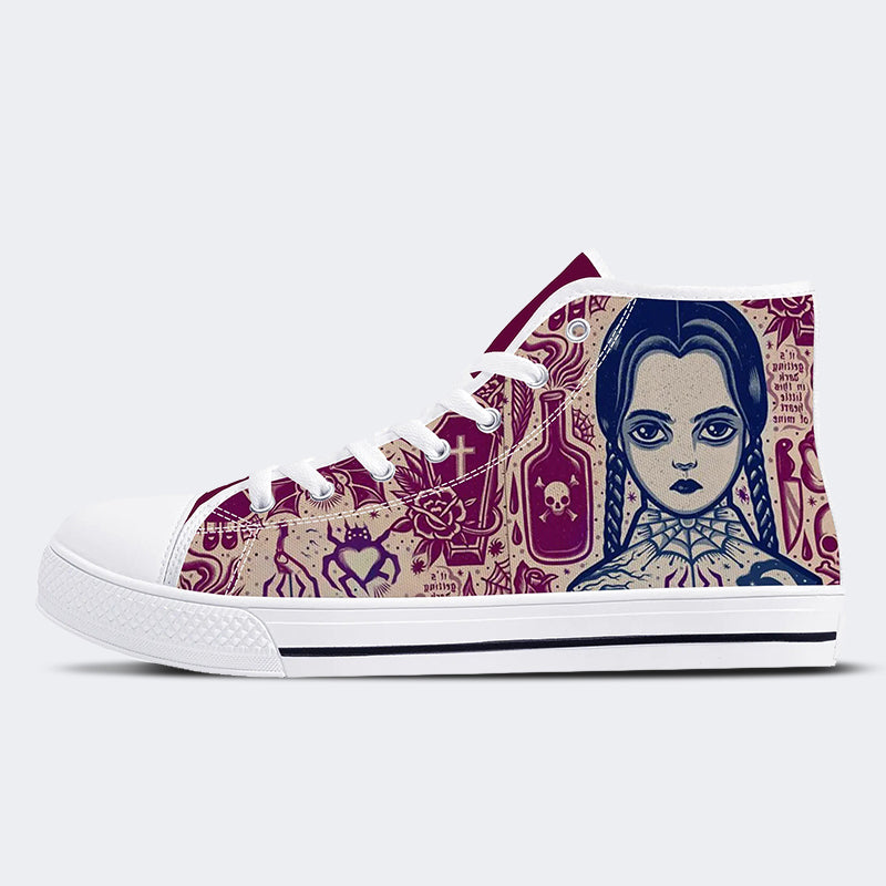 Unisex Horror Print - High Top Canvas