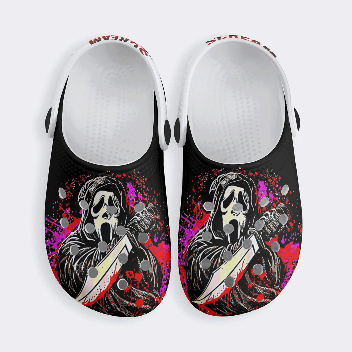 Horror Ghostface - Kid's Slippers/Sandals