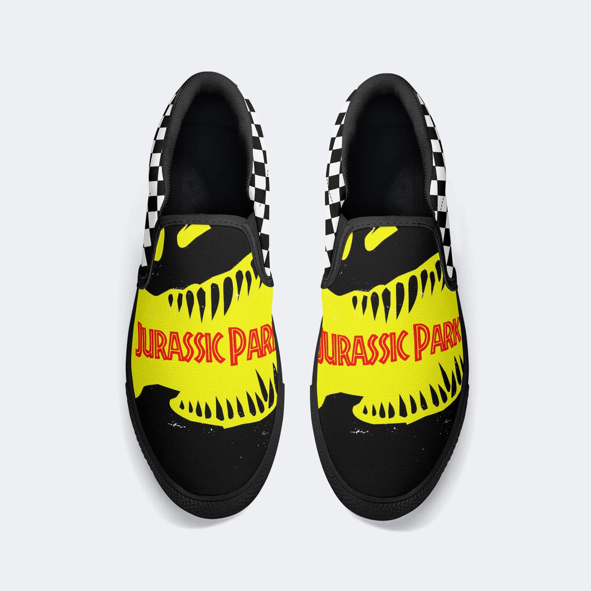 Jurassic Print - Slip On Shoes