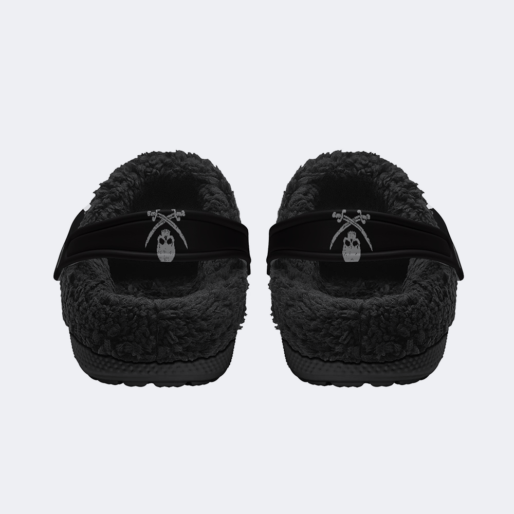 Tutti F*ckin Frutti Graphic - Fur Lined Slippers/Sandals