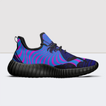 Sneakers aus Netzstoff mit Ncturnal-Print