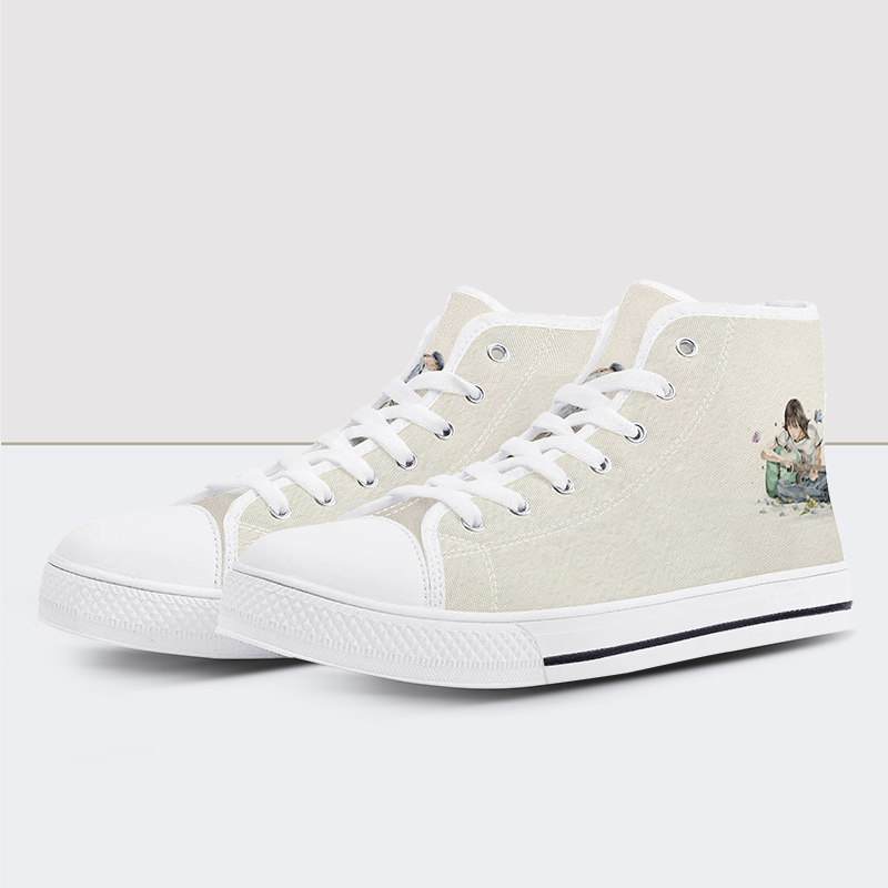 Ich fühle meine Seele High Top Canvas Schuhe