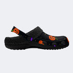 Pixel Halloween Bat - Fur Lined Slippers/Sandals